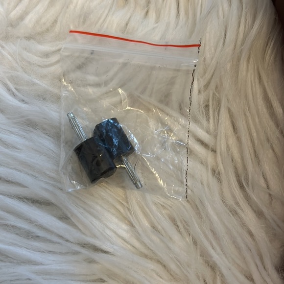 L.A.M.B. Black Suede Leather Peep Toe Pumps - Picture 10 of 10